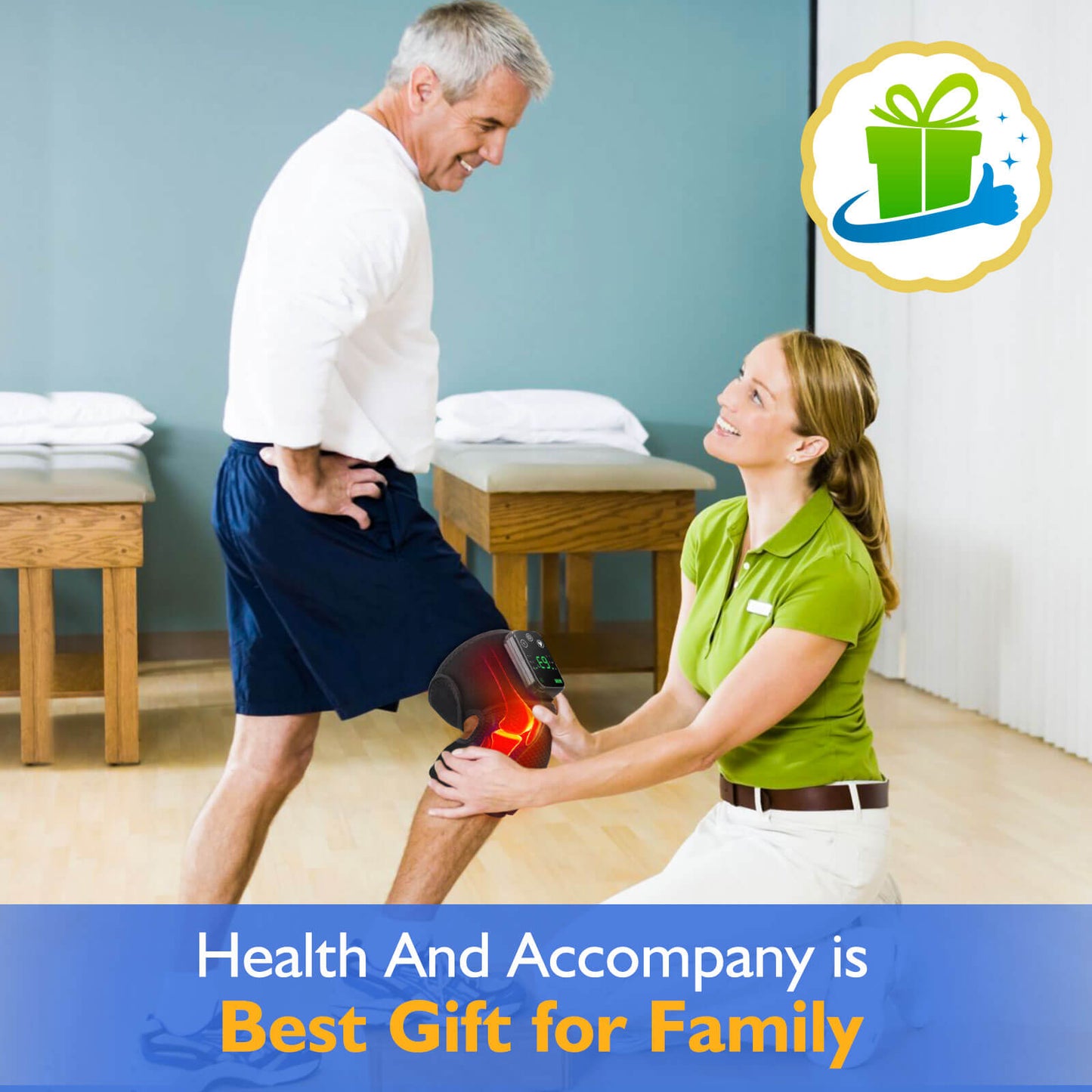 Knee Massager with Heat and Vibration
