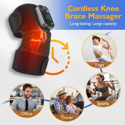 Knee Massager with Heat and Vibration